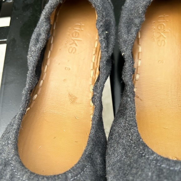 Tieks by Gavrielle Vegan Wool Slip on Women's Ballet Flats Size: 8 - Picture 6 of 7